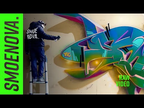 Raw Graffiti Tutorial | Full Process & Tips - WEIRD Leftover Colors w. lots of EFFECTS