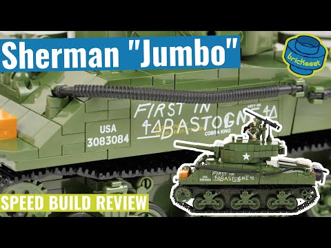 Antrojo pasaulinio karo „Sherman M4A3E2 Jumbo Cobi“ konstruktorius, 720 d. video