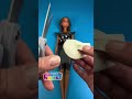 Wednesday Addams DIY Barbie Clothes Tutorial Barbiediy Barbieclothes Barbie Wednesdayaddams