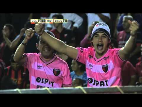 Gol de Sperduti. Colón 2 River 1. Fecha 7. Primera División 2016
