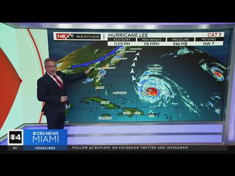Tracking Hurricane Lee: 11 p.m. Tuesday update (9/12/23)