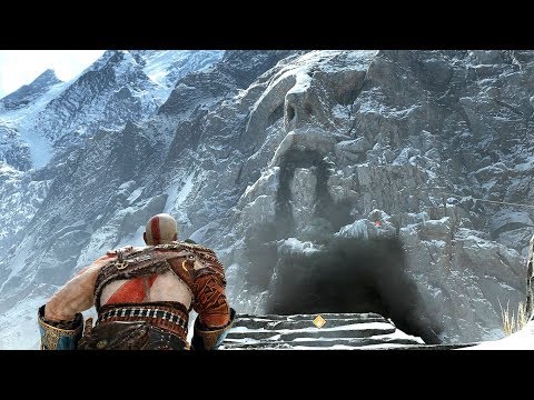 God of War 4 2018 Traverse the Dark Caves No Damage Walkthrough Part 24  PS4 PRO