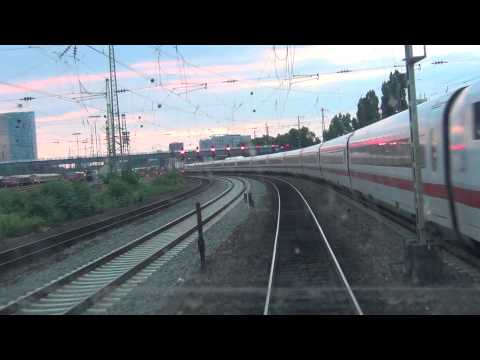 Führerstandsmitfahrt vom Abzw. Heidelberg Pfafengrund-Wieblingen bis Mannheim Hbf