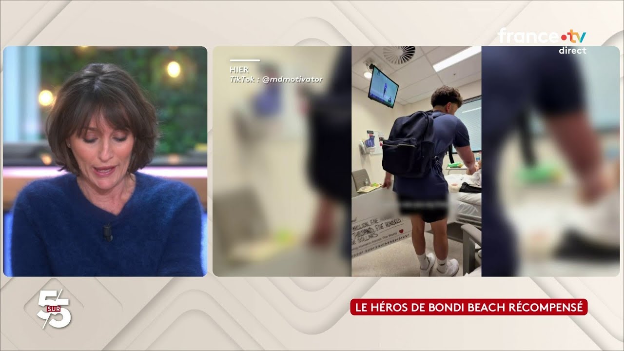 Le héros de Bondi Beach récompensé - Le 5/5 d’Amandine Bégot