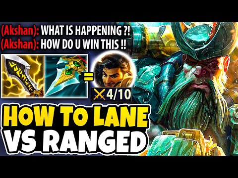This Is How You DOMINATE ANY Ranged Top Laner As Gangplank!