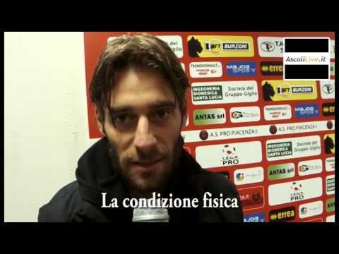 Pro Piacenza-Ascoli, le interviste del dopo gara: Cristian Altinier e Cosimo Chiricò