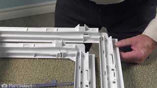 Whirlpool Refrigerator Repair: How to Replace the Crisper Frame
