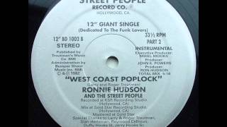Ronnie Hudson And The Street People - West Coast Poplock instrumental