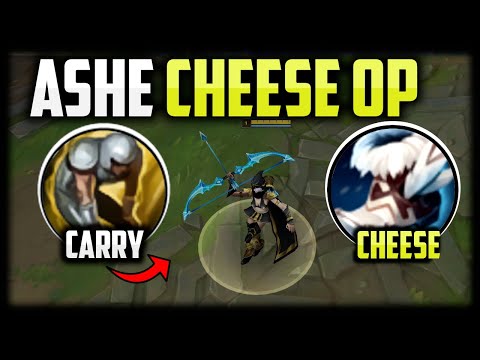 ASHE TOP LANE CHEESE IS LEGIT BUSTED! (0 COUNTER PLAY👑) | Ashe Guide Season 13 League of Legends
