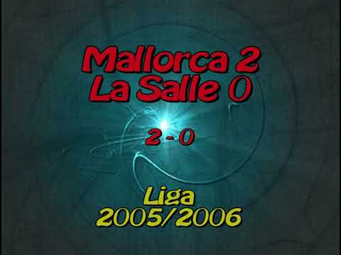 RCD Mallorca 2 - SD La Salle 0. Goles del partido. Juvenil División de Honor 05/06