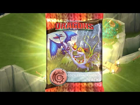 COZY COMPANIONS PACK - Dragons:Rise of Berk