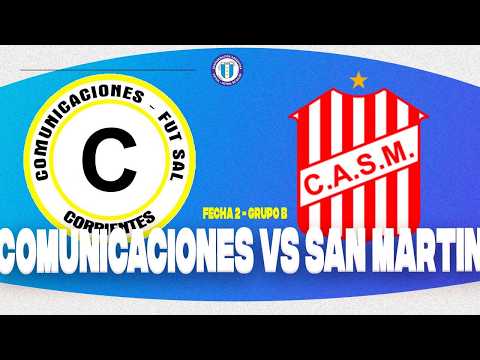 Comunicaciones vs C.A. San Martín (Fecha 2 - Grupo B) | División de Honor Femenina Formosa 2026