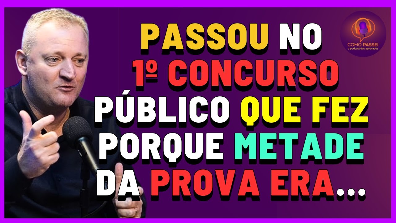 Usou Isso a Favor e Passou no Primeiro Concurso Público Que Prestou