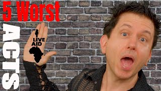 The 5 worst Live Aid performances | the truth about Adam Ant | a mini documentary