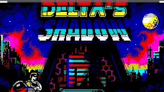 #zxspectrum #retrogaming  Delta's Shadow - Brand new game for the ZX Spectrum/ZX Spectrum Next/PC