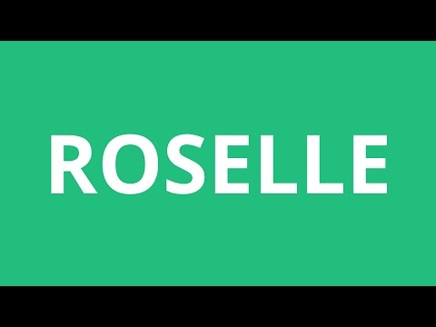 How To Pronounce Roselle - Pronunciation Academy