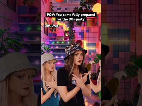 POV: You came fully prepared for the #90s party! #nostalgia #90skids #millennials