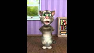 Talking Tom saying F.E.A.R Transmission 2: Trust by Black Veil Brides