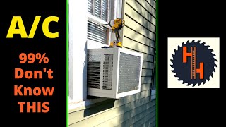 🥵 99% Don't Know THIS About Window A/C!
