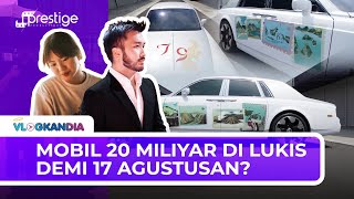 PERTAMA KALINYA! ERIKA RICHARDO LUKIS DI ROLLS ROYCE PHANTOM SEHARGA 20 MILIYAR