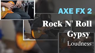 Loudness - Rock N&#39; Roll Gypsy guitar cover