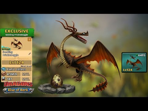 Seedling Prickleboggle - Max Level 124 | Dragons: Rise of Berk