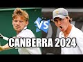 Adam Walton vs David Goffin CANBERRA 2024 Highlights