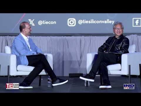 Jensen Huang's Visionary Keynote at TiEcon2024 | Moderated by Navin Chaddha