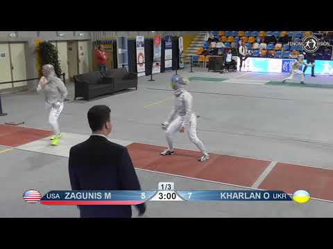2019 xxx T32 16 F S Individual Orleans FRA WC RED ZAGUNIS Mariel  USA   vs KHARLAN Olga   UKR
