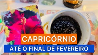 CAPRICÓRNIO♑️🍃ABRA OS 👀‼️ VOCÊ NÃO FAZ IDEIA DO QUE ACONTECERÁ ATÉ O FINAL DE FEVEREIRO!