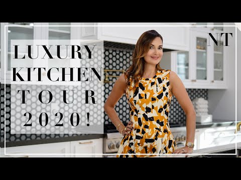 LUXURY DREAM KITCHEN REVEAL 2020! | Dream kitchen full tour | NINA TAKESH