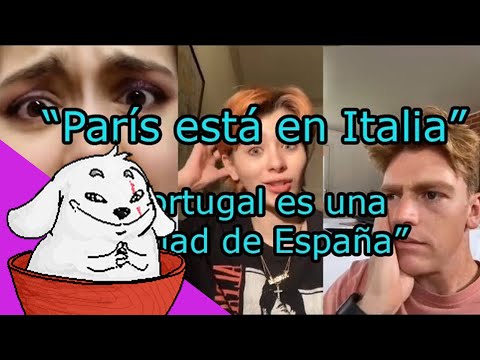 Huntleo reacciona "¿Qué es lo más tonto que te ha dicho un estadounidense? (Compilación de TikTok)"