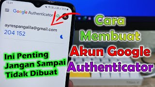 Download lagu Cara Membuat Akun Google Authenticator mp3 Download lagu Cara Membuat Akun Google Authenticator mp3