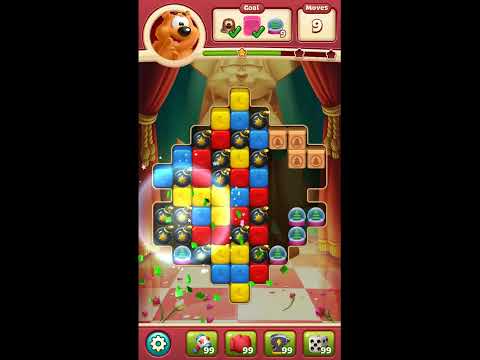 Toon Blast Level 6153 - NO BOOSTERS 🐻🐺🐱 | SKILLGAMING ✔️