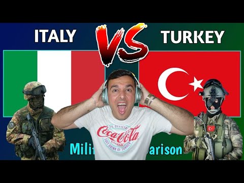 Italian Reaction 🇮🇹 Italy vs Türkiye 🇹🇷 Military Power 2024🚀🚀🚀