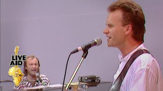 Phil Collins &amp; Sting - Long, Long Way To Go (Live Aid 1985)