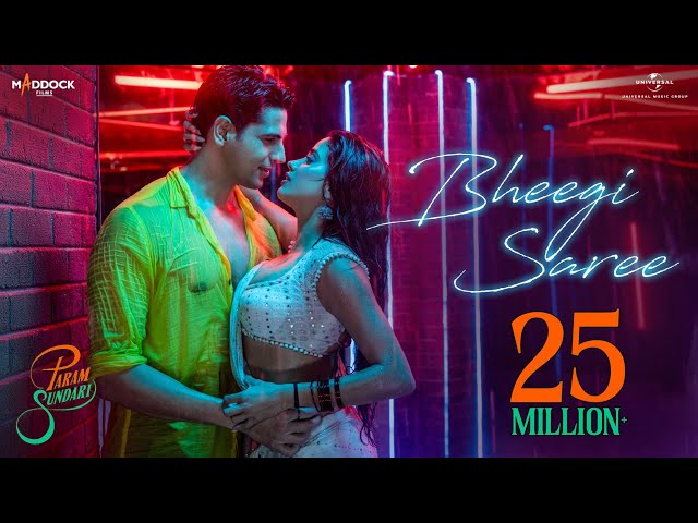 Bheegi Saree Lyrics English Translation – Param Sundari | Adnan Sami