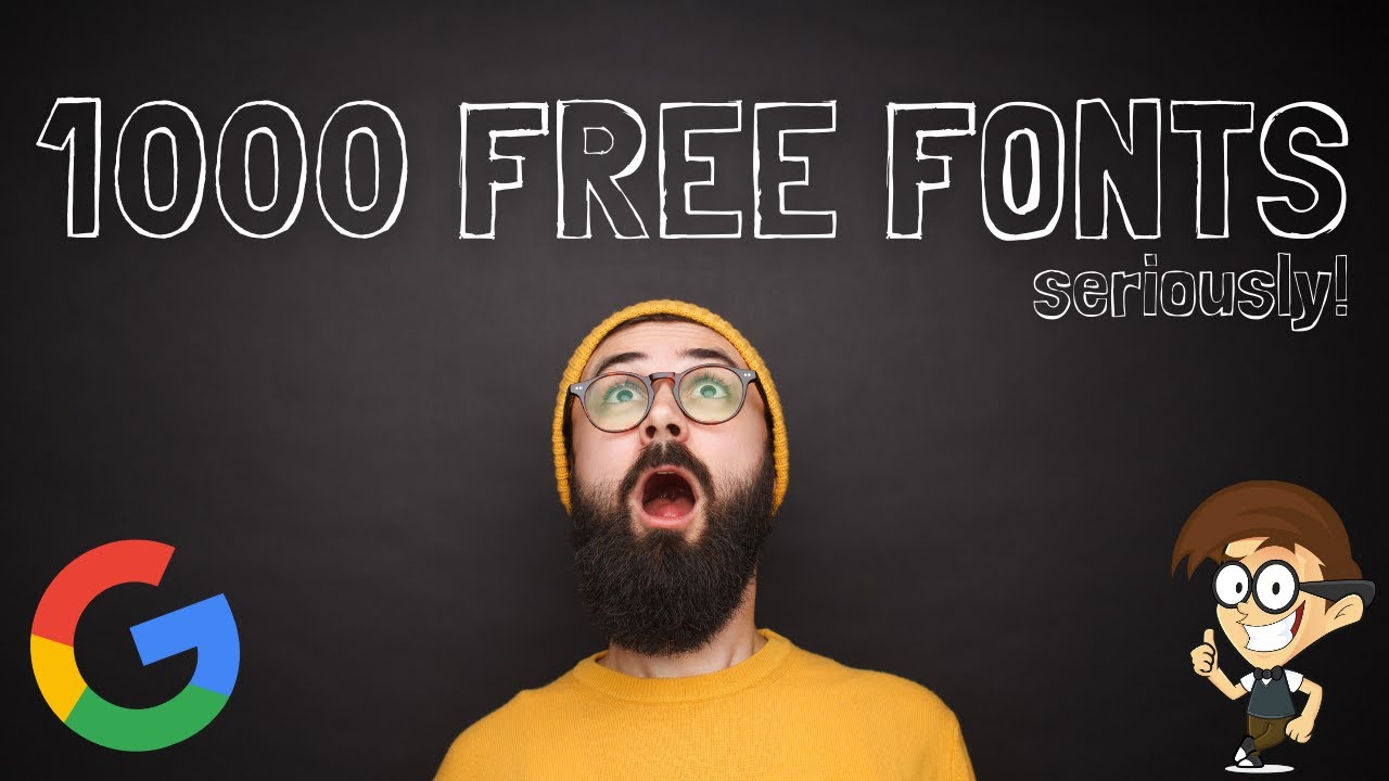Over 1000 FREE Fonts! Plus how to install Fonts on Windows 10