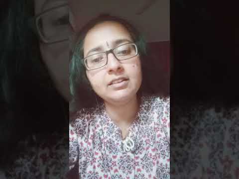 Vidya Ramamurthy Humming a Tamil Song