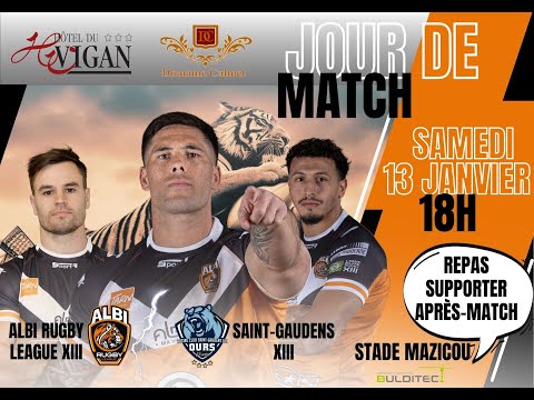 Albi Rugby League XIII vs R.C. Saint Gaudens XIII Elite 1