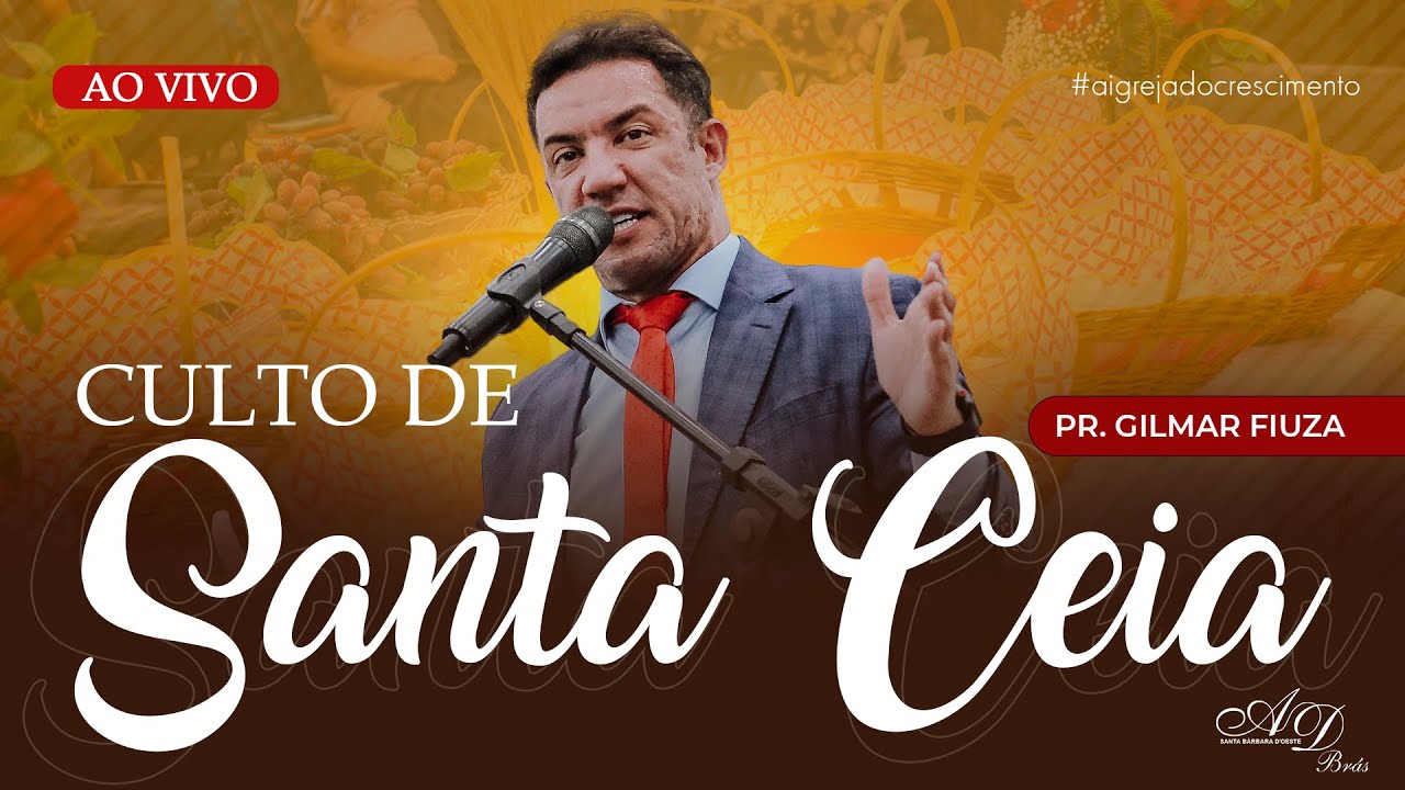 Pr. Gilmar Fiuza // Culto de Santa Ceia - 10/04/2022