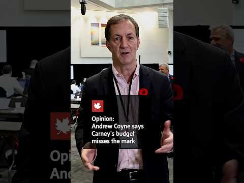 Opinion Andrew Coyne says Carney's budget misses the mark