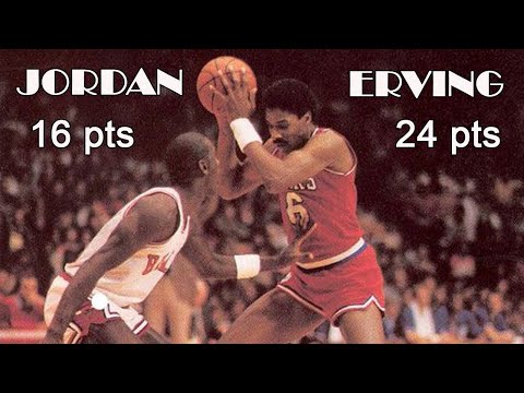 Michael Jordan VS Julius Erving | Bulls VS Sixers | November 17, 1984