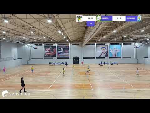 1ª Parte - Matosinhos Futsal vs EDC Gondomar - Campeonato Nacional de Futsal Feminino Sub15