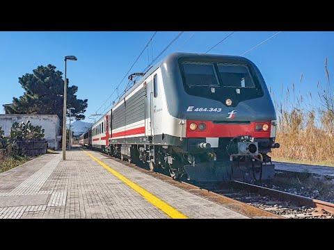 TRENI in TRANSITO *veloci* e non solo... a  Torrenova... 1/2