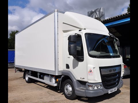 DAF LF 150   7 5 TON BOX   EURO 6   FN68 GNP
