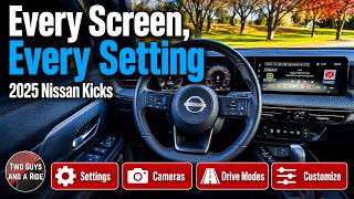 Start Here: Ultimate User Guide for Your 2025 Nissan Kicks' Screens, Buttons & Tech