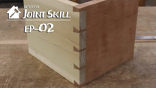 [woodworking] JOINT Ep02 :  dovetail joint - 주먹장부