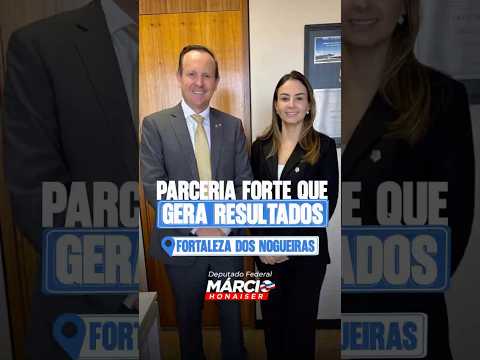 Em Fortaleza dos Nogueiras, me sinto em casa! É alegria ver todo o trabalho que já realizamos!