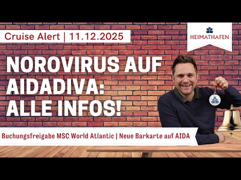Alex' Cruise Alert | Norovirus on AIDAdiva: All the info!